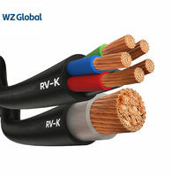 Câble flexible multi-brins RV-K 600/1000V pour l'installation et la distribution d'énergie