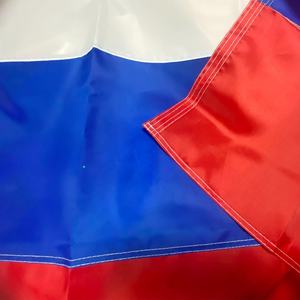 Топ производитель сублимационный Печатный белый синий красный различные национальные флаги баннер яркий цвет УФ выцветание флаг России - Product Image 5