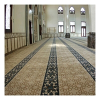 Tapis imprimé en Nylon personnalisé mural largeur 3.66m ou 4m