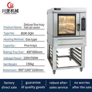 Horno de gas multifuncional, control de temperatura preciso e uniforme para el hogar, panadería, uso de fábrica, hacer <span class=keywords><strong>pan</strong></span> tostado, hamburguesa, barras francesas - Product Image 2