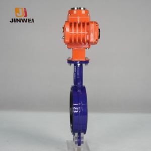 Van Bướm điện để Wafer Loại Gang Chống Cháy Nổ DN50 <span class=keywords><strong>DN100</strong></span> với điều khiển con dấu mềm cho dầu khí nước - Product Image 3