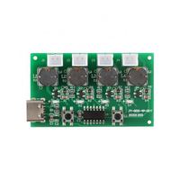Module humidificateur mini USB de type C NewRJ, générateur de brouillard à 4 canaux et carte de circuit imprimé de commande, atomiseur oscillant à ultrasons