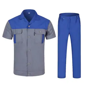 AI-MICH primavera e autunno manica lunga riflettente abiti da lavoro Set fabbrica officina lavoro protezione lavoro uniforme uniforme guardia uniforme