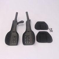 Winowsports Barre de repos en fibre de carbone TT ARB02N avec support pour ordinateur, barre aérodynamique à clipser à motif forgé pour vélo de contre-la-montre et de triathlon