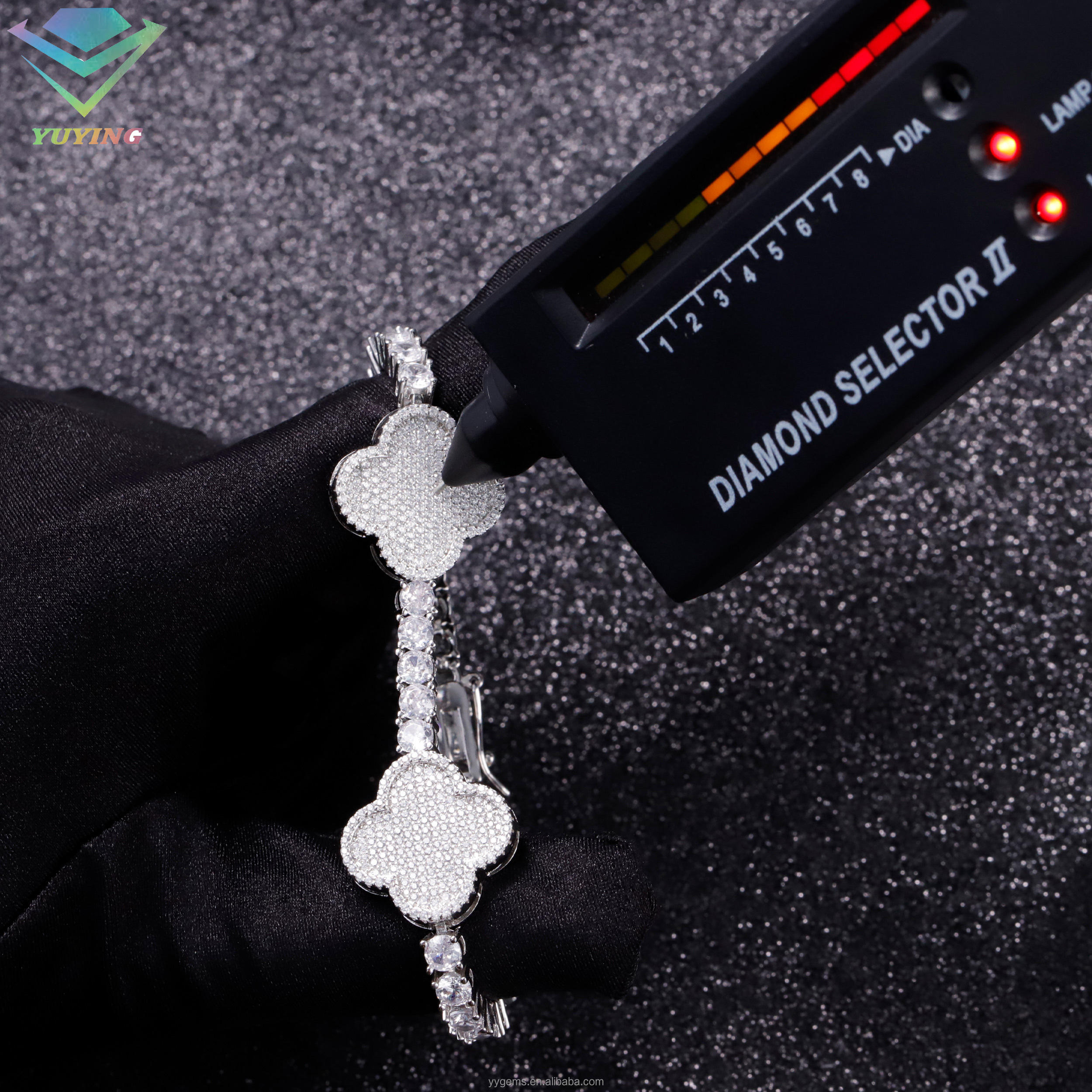 ใบเพชรโมอิสซาไนต์ 3 มม