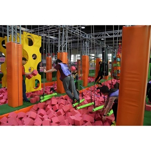 Équipement de parcours d'obstacles Ninja Warrior pour enfants, pour l'escalade en salle commerciale - Product Image 2