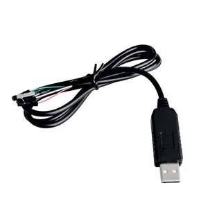 Conversor automático USB para RS232 TTL UART PL2303HX, módulo adaptador de cabo USB para COM de 1m
