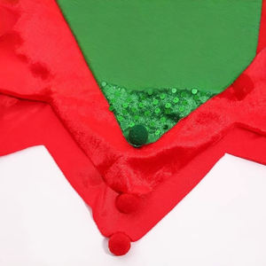 Disfraz de Elfo Verde Navideño <span class=keywords><strong>para</strong></span> Niñas <span class=keywords><strong>Trajes</strong></span> de Cosplay <span class=keywords><strong>para</strong></span> <span class=keywords><strong>Fiestas</strong></span> y Actuaciones Infantiles Inspirado en TV y Películas - Product Image 5