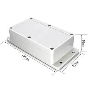 Wall Mounted Plastic PCB Junction Box ABS Waterproof Housing Customization Low Voltage Distributions Product Outdoor Enclosure