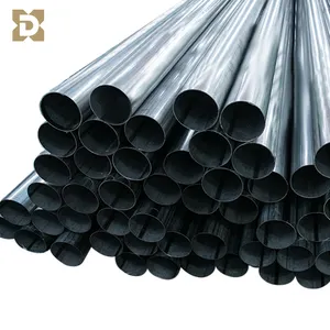 AISI standard available exhaust pipe 304 316L 321 stainless steel seamless/welded round pipe tube