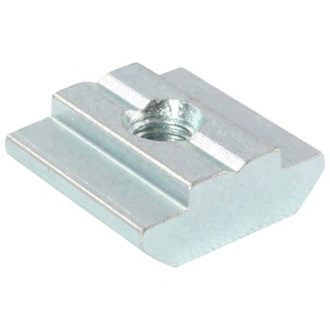Écrou coulissant à rainures en acier galvanisé M4 M5 M6 M8 avec marches - Product Image 1