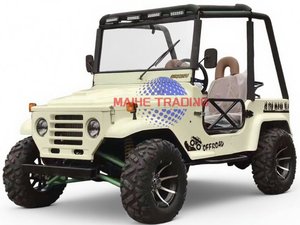 Mini Jeep Classique Tout-Terrain 4x4 à Essence/GPL, Homologuée CE, 150-250 CV, 2/4/6 Places, Meilleure Vente, Direct Usine - Product Image 2