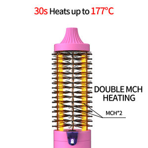 Plancha de Pelo de Aire Caliente de un Solo Paso con Pantalla LED, Placas Eléctricas de Turmalina y MCH para Peinar, Ideal para Uso Doméstico o en Autocaravanas - Product Image 3