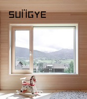 Ventana Abatible de Aluminio SUNGYE con Rotura de Puente Térmico, Vidrio Aislante Low-E, Insonorizada, Diseño Moderno para el Hogar