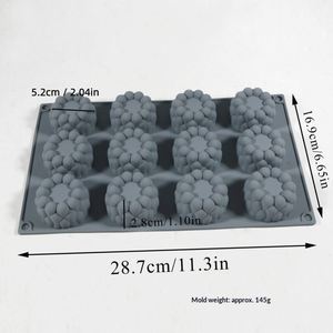 Molde de Silicona para Donuts de 8 Cavidades, Antiadherente, Fácil de Desmoldar - Product Image 3