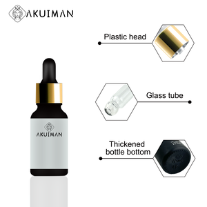 Flasche für Ätherische Öle, Klar, Mattweiß, Milchglas, Schwarz, Bernstein, 5ml, 10ml, 15ml, 20ml, Glas-Tropfflasche mit Goldtropfer - Product Image 5
