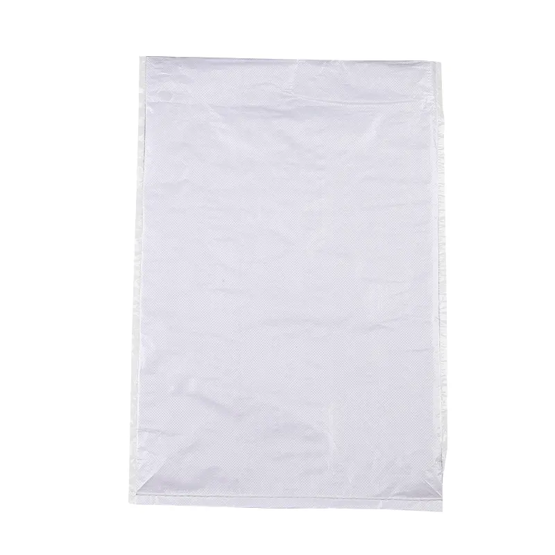 उच्च गुणवत्ता Polypropylene बोरी 25Kg 50Kg सादे सफेद पीपी बुना बैग