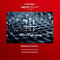 Sous-vêtement thermique en polaire UA HeatGear pour homme, à compression, manches longues, col ras du cou
