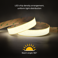 Bande LED COB 20 mm, Lumières COB, Bande LED 24 V CCT, Bande LED COB 3072 LED 24 V CRI90, Bande LED COB Flexible 20 mm de Large, Lumières COB