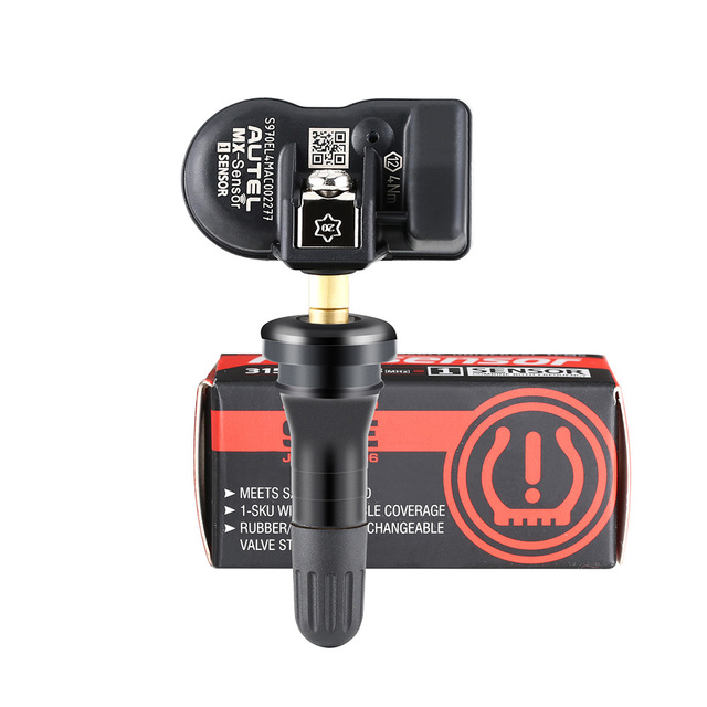 Autel MX-Sensor 315MHz+433MHz 2 in 1 Universal Programmable TPMS Sensor Metal/Rubber OE Level Tire Pressure Monitoring System