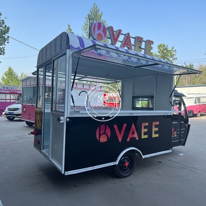 Tricycle Food Trailers 2025, camion de restauration rapide à vendre, chariot de restauration sur tricycle en stock - Product Image 3