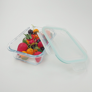 Hot Sale High Borosilicate Airtight Glass Food Container/Food Storage Jar/ Micro Wave Safe Meal Prep Container with Lid - Product Image 2