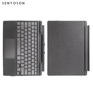 Syx คีย์บอร์ดแม่เหล็กเรืองแสง RGB สำหรับ <span class=keywords><strong>Microsoft</strong></span> Surface Pro <span class=keywords><strong>8</strong></span> 9 10ฝาครอบไร้สาย BT พร้อมแทร็คแพดที่จับปากกาแบบบาง - Product Image 1
