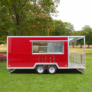 ACB Mobile Food Trailer 13ft Aluminum Construction Fully Equipped for Outdoor Food Service - Product Image 3