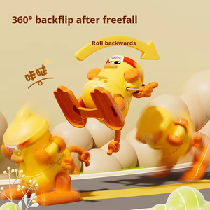 2025 nouveau Design classique liquidation jouet dessin animé en difficulté roulant canard ABS plastique jouet pour enfants - Product Image 5