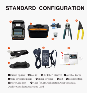 เครื่องเชื่อมไฟเบอร์ AI-5เบอร์ FTTH GPRS เครื่องเชื่อมไฟเบอร์ออปติก8S - Product Image 6