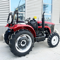 Livraison Gratuite Tracteurs Agricoles 180 CV à Moteur Diesel Puissant avec Boîte de Vitesses Hydraulique pour l'Agriculture