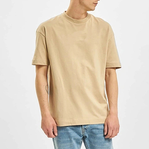 Camiseta de Lujo de Corte Holgado, Fabricación Personalizada, Camiseta Oversize de Algodón, Unisex, de Alta Calidad, Lisa, Gruesa, para Hombre - Product Image 4