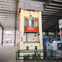 Presse hydraulique de forgeage à chaud CE 800 tonnes pour produits métalliques, machine de formage à chaud avec pompe motorisée à commande PLC, vente directe usine