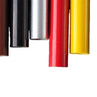 Tuyau d'acier enduit de résine époxyde rouge pour le système de arroseur du feu, approprié aux bâtiments commerciaux et industriels