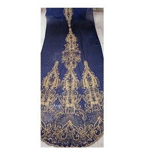 Rana Export Heavy Work Hecho a mano con cuentas Multi colores Somali Dirac Fabric para mujeres Vestidos de fiesta de boda (tamaño personalizado) - Product Image 1