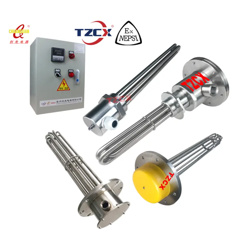 CE certified TZCX brand custom electric tubular industrial process heater