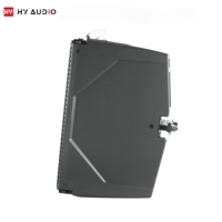 Caja de Altavoz Doble de 10 Pulgadas de Plástico HY AUDIO, Caja Vacía para Altavoz de Rango Completo, Caja de Altavoz Line Array de Alta Calidad
