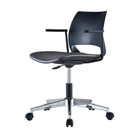 Fauteuil silencieux en pu pour salle de conférence, siège pivotante, design moderne, haute qualité