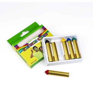 Kit de Pintura Facial GP No Tóxica, Colorida, Sedosa, en Barra, 6 Piezas, Borrable, para Niños, Pintura Corporal, Crayones Lavables - Product Image 2