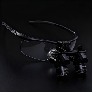 Loupes dentaires ergonomiques avec fort grossissement 4X 5X 6X Système optique TTL Source d'alimentation électrique - Product Image 1