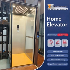 Home Elevator <b>Villa</b> Self-Built Houses Small No Pit Second Floor Elevator Exclusive for Cross-Border Hydraulic Small Household - Product Image 5