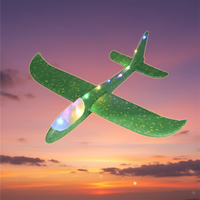 Avion planeur léger en mousse EPP, jouet volant à lancer à la main pour enfants et jeux en plein air, 48x48cm, toutes saisons