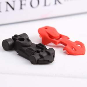 取り外し可能な楽しいレースカーの形3色子供用鉛筆子供用かわいい消しゴム - Product Image 2