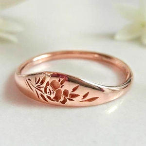Anello con Motivo per Donne, Accessorio da Dito Semplice e alla Moda per Uso Quotidiano - Product Image 4
