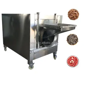 Grain de haute qualité de fève de cacao/torréfacteur de noix d'amande/machine de torréfaction d'arachide