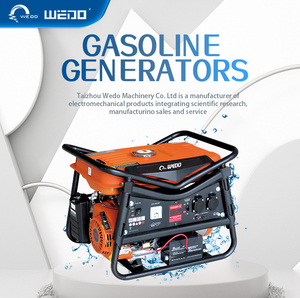 <span class=keywords><strong>Generador</strong></span> de motor de gasolina portátil <span class=keywords><strong>casero</strong></span> de arranque eléctrico monofásico WD3900 3KVA 3KW - Product Image 6
