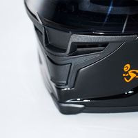 Casque de moto ABS de style populaire à prix d'usine casque intégral personnalisé à la mode