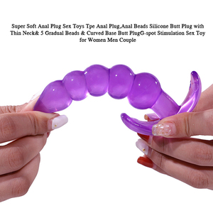 Hot Sale Silicone <strong>Butt</strong> Plug for BeginnerToys Female Masturbation <strong>Cheap</strong> Crystal Anal Beads <strong>Butt</strong> Plug Adult Anal Plug Expander - Product Image 3