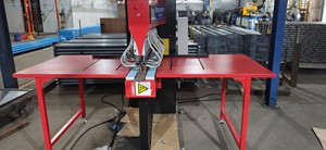 Automatic Double <b>Row</b> Multi Point Spot Welding Machine For Filing Cabinet Shelf Metal Panel Production - Product Image 2