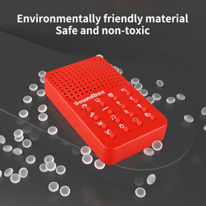 <span class=keywords><strong>Caja</strong></span> Musical de Juguete de Plástico con Botón de Sonido Personalizado, con Grabación de Voz y Música, para Niños y Niñas - Product Image 5